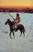 Henry F. Farny, Indian Returning from the Hunt